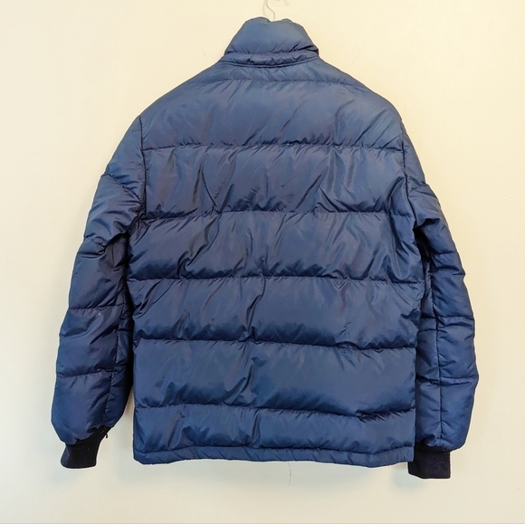 Vintage Eddie Bauer Goose Down Quilted Puffer Cargo Jacket Mens - Picture 2 of 15